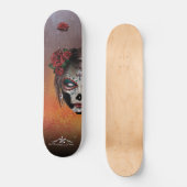 D.D.L.M. La Catrina Skateboard (Vorderseite)