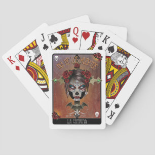 D.D.L.M. La Catrina Spielkarten