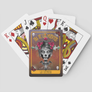 D.D.L.M. La Catrina Spielkarten