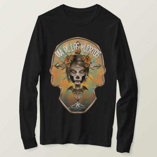 D.D.L.M. La Catrina T-Shirt (Design vorne)