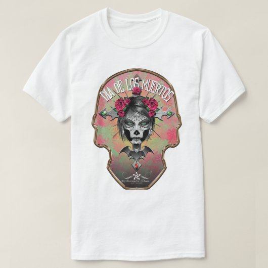 D.D.L.M. La Catrina T-Shirt (Design vorne)