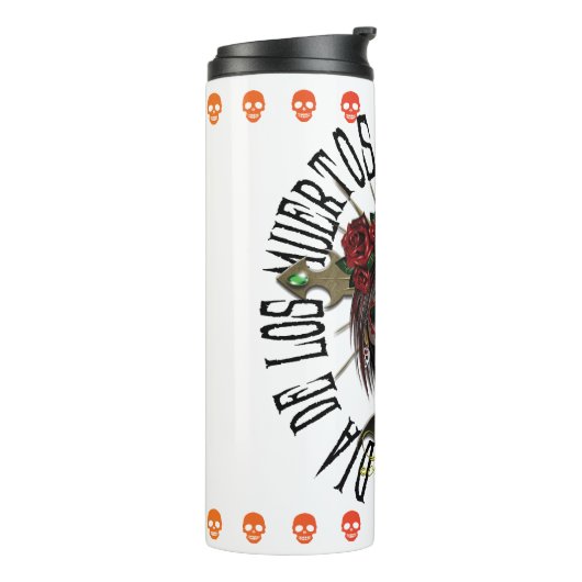 D.D.L.M. La Catrina Thermosbecher (Nach links gedreht)