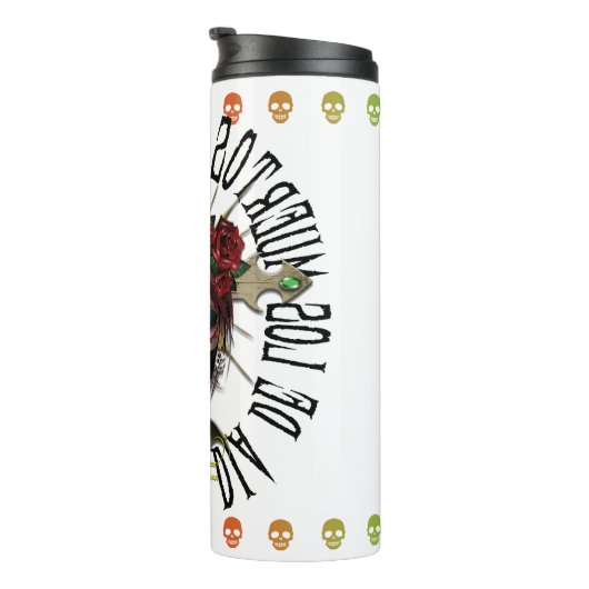 D.D.L.M. La Catrina Thermosbecher (Nach rechts gedreht)