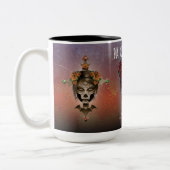 D.D.L.M. La Catrina Zweifarbige Tasse (Links)