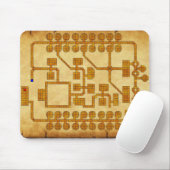 D&d-Mausunterlage-Karte Mousepad (Mit Mouse)