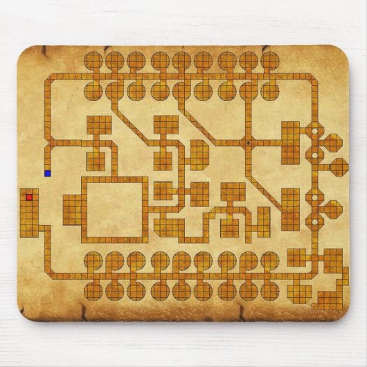 D&d-Mausunterlage-Karte Mousepad (Vorne)