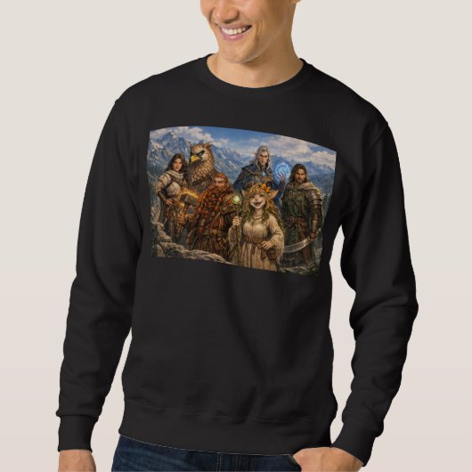 D&D Pullover!  Sweatshirt (Vorderseite)