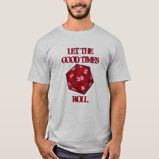 D&D Roll T-Shirt (Vorderseite)