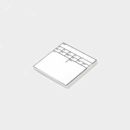 D&D Stat Block Post-it Klebezettel (angewinkelt)