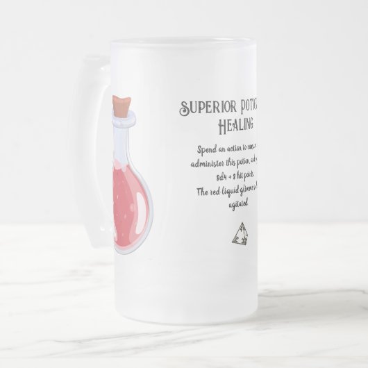 D&D Superior Healing Pocket Tasse (Vorderseite Links)