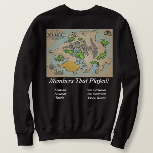 D&D Sweater!  Sweatshirt (Design Rückseite)