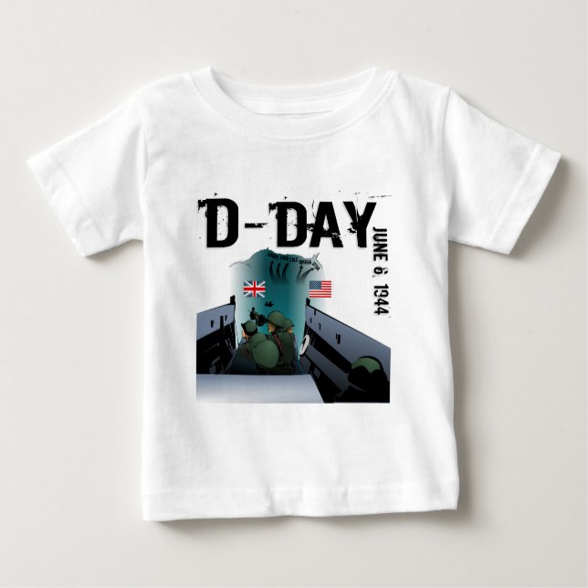 D-DAY 6. Juni 1944 Baby T-shirt (Vorderseite)