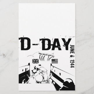 D-DAY 6. Juni 1944 Briefpapier
