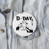 D-DAY 6. Juni 1944 Button (Beispiel)