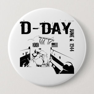 D-DAY 6. Juni 1944 Button