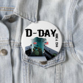 D-DAY 6. Juni 1944 Button (Beispiel)