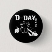 D-DAY 6. Juni 1944 Button (Vorderseite)