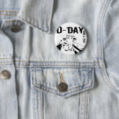 D-DAY 6. Juni 1944 Button (Beispiel)