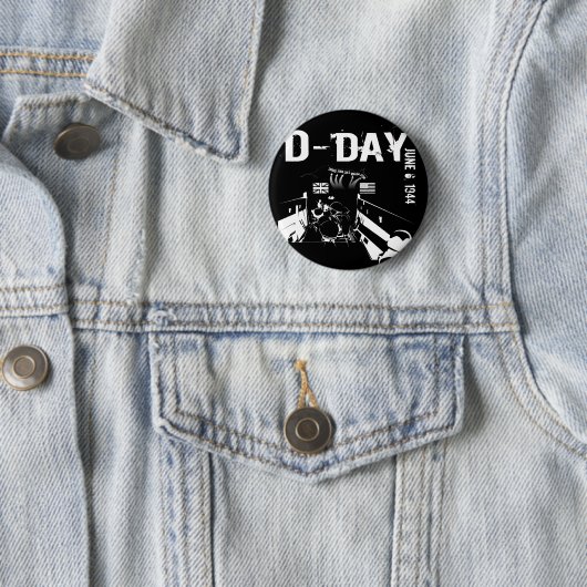 D-DAY 6. Juni 1944 Button (Beispiel)