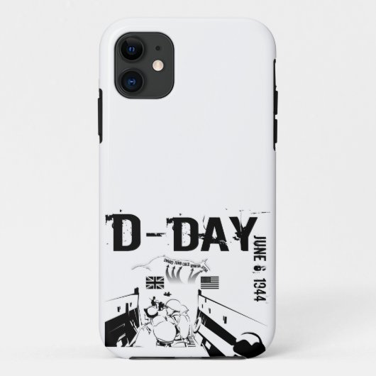 D-DAY 6. Juni 1944 Case-Mate iPhone Hülle (Rückseite)