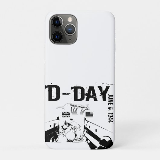 D-DAY 6. Juni 1944 Case-Mate iPhone Hülle (Rückseite)