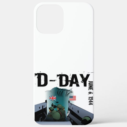 D-DAY 6. Juni 1944 Case-Mate iPhone Hülle (Rückseite)