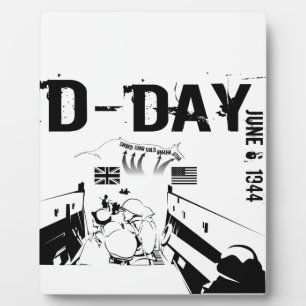 D-DAY 6. Juni 1944 Fotoplatte
