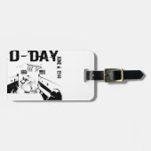 D-DAY 6. Juni 1944 Gepäckanhänger (Vorderseite horizontal)