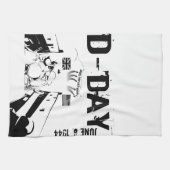 D-DAY 6. Juni 1944 Geschirrtuch (Horizontal)