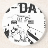 D-DAY 6. Juni 1944 Getränkeuntersetzer (Vorne)