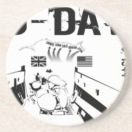 D-DAY 6. Juni 1944 Getränkeuntersetzer