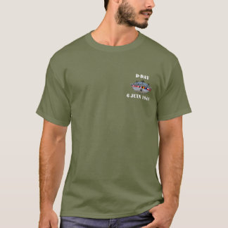 D-Day 6. Juni 1944 Grün T-Shirt