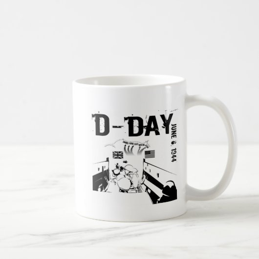 D-DAY 6. Juni 1944 Kaffeetasse (Rechts)