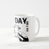 D-DAY 6. Juni 1944 Kaffeetasse (VorderseiteRechts)