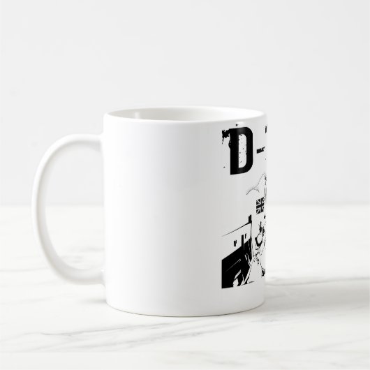 D-DAY 6. Juni 1944 Kaffeetasse (Links)