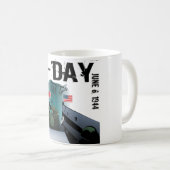 D-DAY 6. Juni 1944 Kaffeetasse (VorderseiteRechts)
