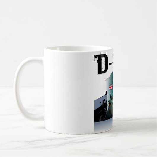 D-DAY 6. Juni 1944 Kaffeetasse (Links)