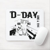 D-DAY 6. Juni 1944 Mousepad (Mit Mouse)