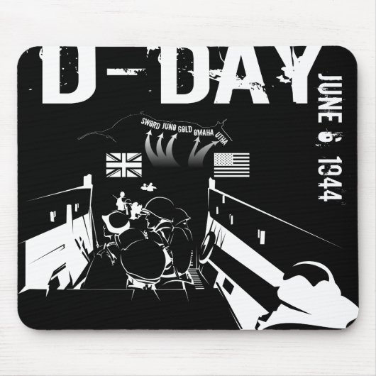 D-DAY 6. Juni 1944 Mousepad (Vorne)