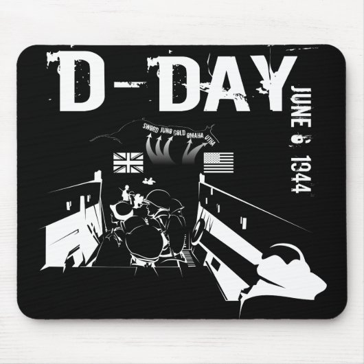 D-DAY 6. Juni 1944 Mousepad (Vorne)