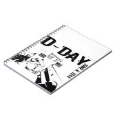 D-DAY 6. Juni 1944 Notizblock (Linke Seite)