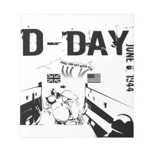 D-DAY 6. Juni 1944 Notizblock