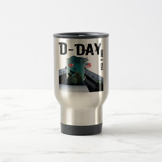 D-DAY 6. Juni 1944 Reisebecher (Mittel)