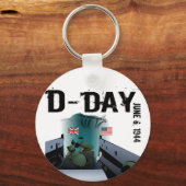 D-DAY 6. Juni 1944 Schlüsselanhänger (Vorderseite)