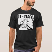 D-DAY 6. Juni 1944 T-Shirt (Vorderseite)