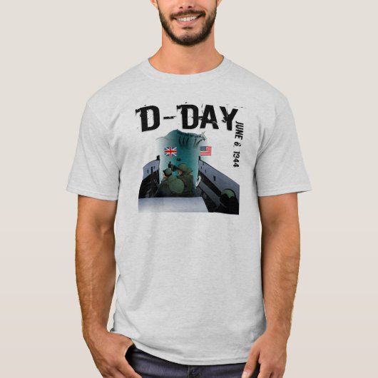 D-DAY 6. Juni 1944 T-Shirt (Vorderseite)