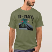 D-DAY 6. Juni 1944 T-Shirt (Vorderseite)