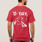 D-DAY 6. Juni 1944 T-Shirt (Rückseite)