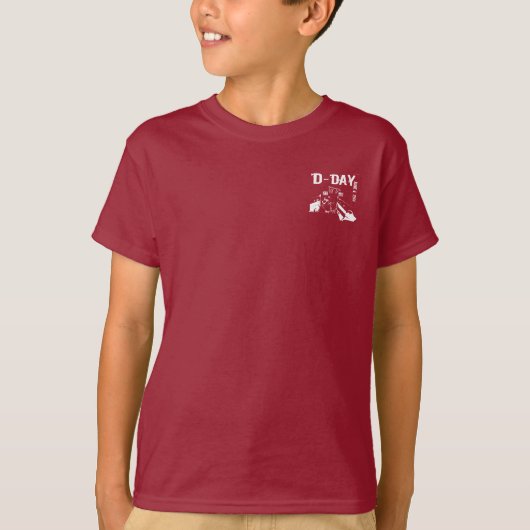 D-DAY 6. Juni 1944 T-Shirt (Vorderseite)
