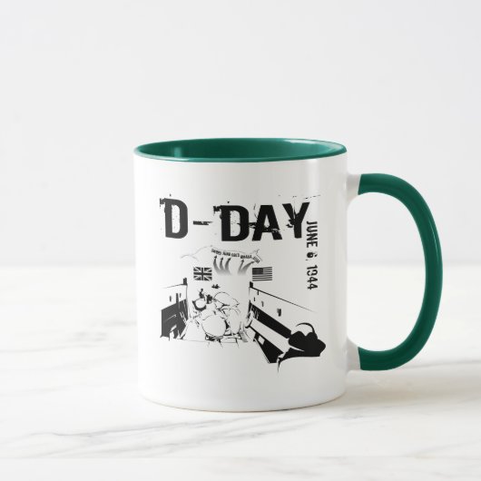 D-DAY 6. Juni 1944 Tasse (Rechts)